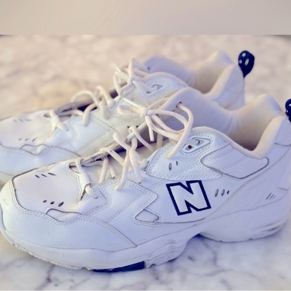 New Balance Kids White Sneakers